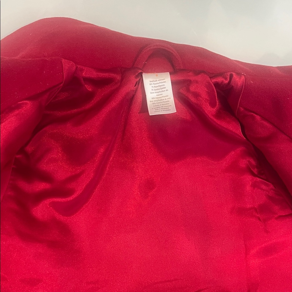 Girls bow dressy coat! Size 8 - Picture 9 of 11